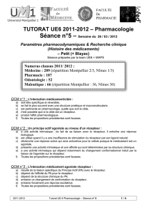 Séance 3 - UE 6 - 2011.2012