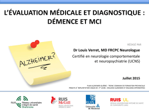 L`évaluation médicale et diagnostique - CSSS-IUGS