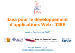1 - Conception WEB - J2EE