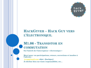 Hackgyver - M1.06 - Transistor en commutation