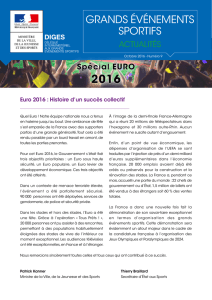 Grands événements sportifs