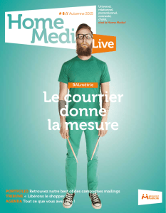 Le courrier donne la mesure