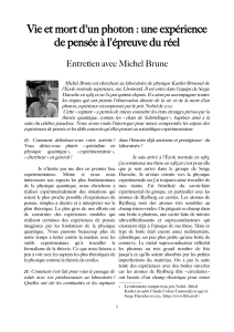 Interphase, n°1, Interview Michel Brune