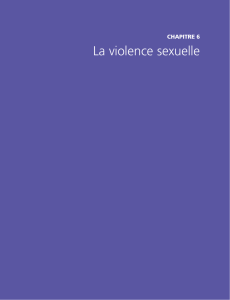 La violence sexuelle - World Health Organization