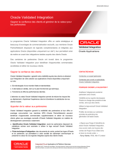 Oracle Validated Integration PDF