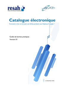 Catalogue électronique