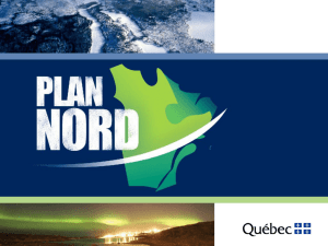 sur le Plan Nord - Association des économistes québécois