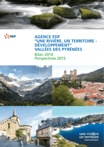 AGENCE EDF “uNE rivièrE, uN tErritoirE