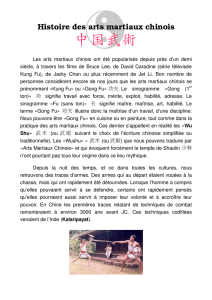 Histoire des arts martiaux chinois
