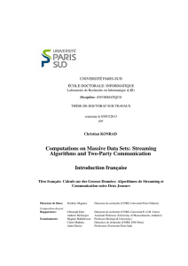 Streaming Algorithms and Two-Party Communication