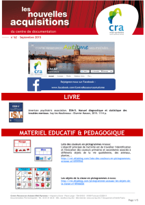 Bulletin n°62 - Septembre 2015