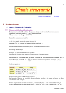 Chimie structurale - Jean