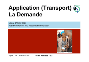 Application (Transport) à La Demande