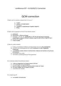 QCM-correction - AIPM Association des Internes en Pharmacie de