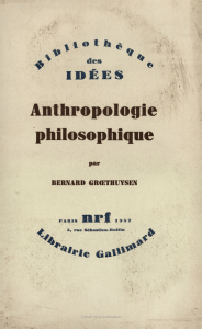 Anthropologie philosophique