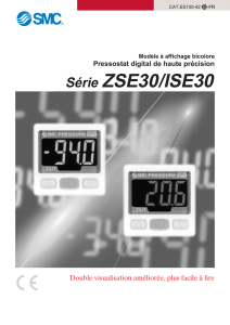 Série ZSE30/ISE30