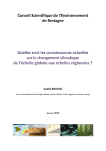 L`étude du Conseil scientifique