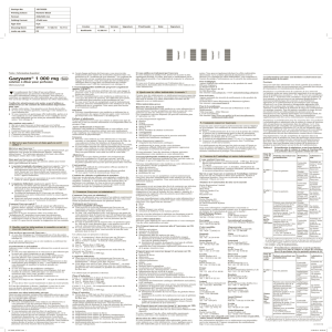 Notice GAZYVARO 1000 mg, solution à diluer pour perfusion