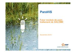 ParaViS - SALOME Platform
