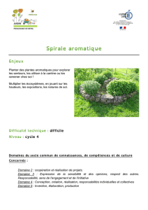 Spirale d`herbes aromatiques - EDD Creteil