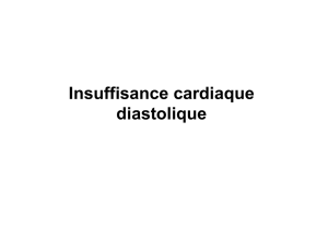 insuffisance cardiaque diastolique