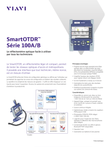 SmartOTDR™ Série 100A/B