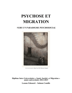 Psychose et migration, vers un paradigme psychosocial