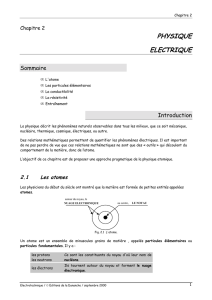 Physique électrique