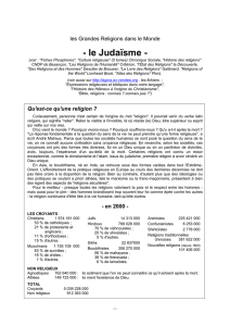 Judaïsme - montaiguvendee.fr