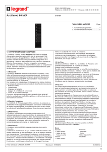 Archimod 60 kVA - Legrand E