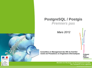 PostgreSQL / Postgis Premiers pas