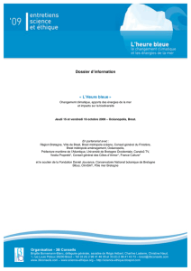 Dossier dʼinformation « LʼHeure bleue