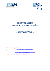 niveau zéro - ESPCI - Catalogue des Cours