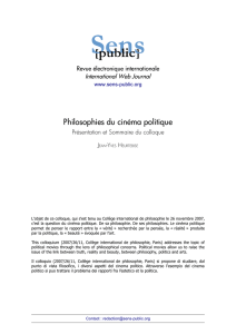 Texte en PDF - Sens Public