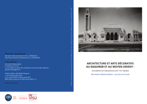 architecture et arts décoratifs au maghreb et au moyen-orient