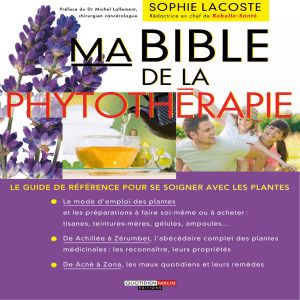 ma bible de la phytothérapie