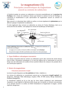 Le magmatisme (5)