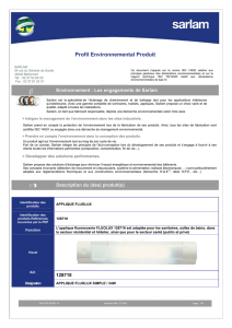 pp Profil Environnemental Produit