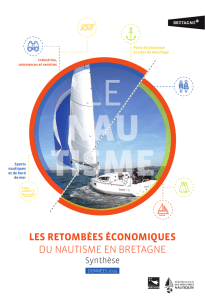 Les retombées économiques du nautisme en Bretagne. Synthèse