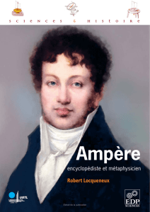 Ampère, encyclopédiste et métaphysicien
