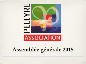 Assemblée générale 2015