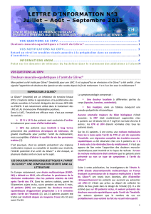 Lettre d`info CRPV 2015 n°3