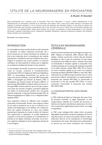 Utilité de la neuroimagerie en psychiatrie