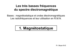 1. Magnétostatique