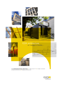 G2a architecture - G2A Architectes
