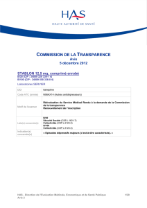 commission de la transparence