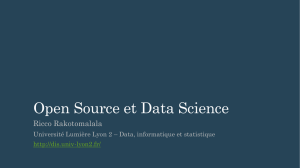 Open source et data science