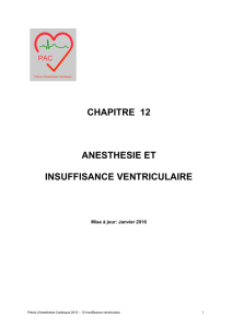 Chapitre 12 - Précis d`anesthésie cardiaque