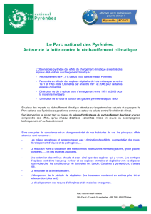 Titre de la note - Parc national des Pyrénées