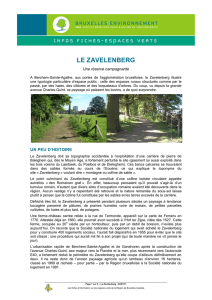 Le Zavelenberg - Bruxelles Environnement